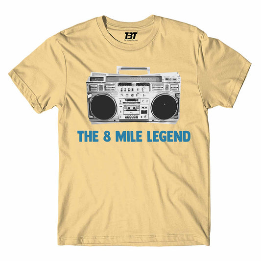 eminem the 8 mile legend t-shirt music band buy online united states of america usa the banyan tee tbt men women girls boys unisex beige