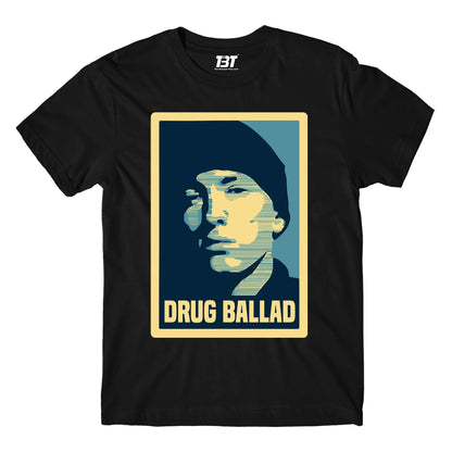 eminem drug ballad t-shirt music band buy online usa united states the banyan tee tbt men women girls boys unisex black