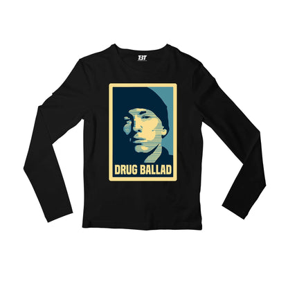 eminem drug ballad full sleeves long sleeves music band buy online india the banyan tee tbt men women girls boys unisex black
