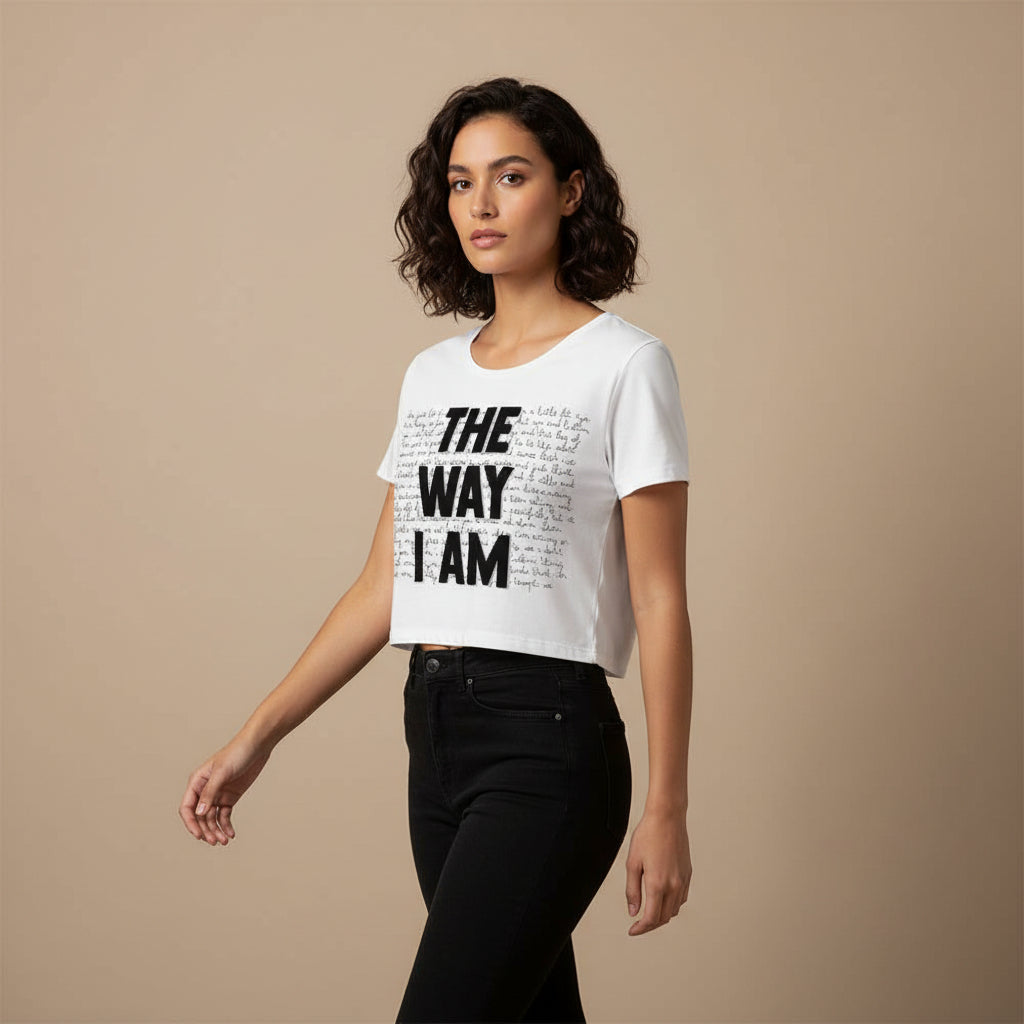 eminem the way i am crop top music band buy online united states of america usa the banyan tee tbt men women girls boys unisex Sky Blue