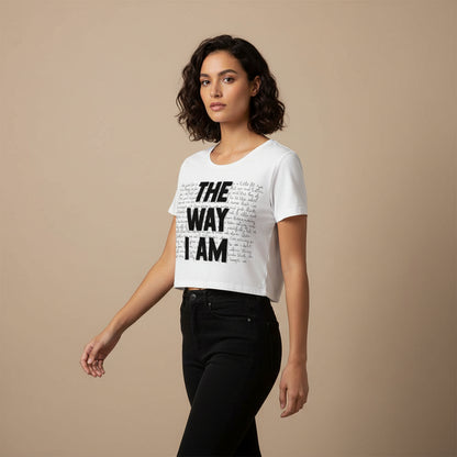 eminem the way i am crop top music band buy online united states of america usa the banyan tee tbt men women girls boys unisex Sky Blue