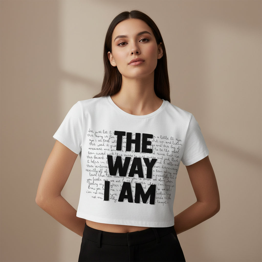 eminem the way i am crop top music band buy online united states of america usa the banyan tee tbt men women girls boys unisex Sky Blue