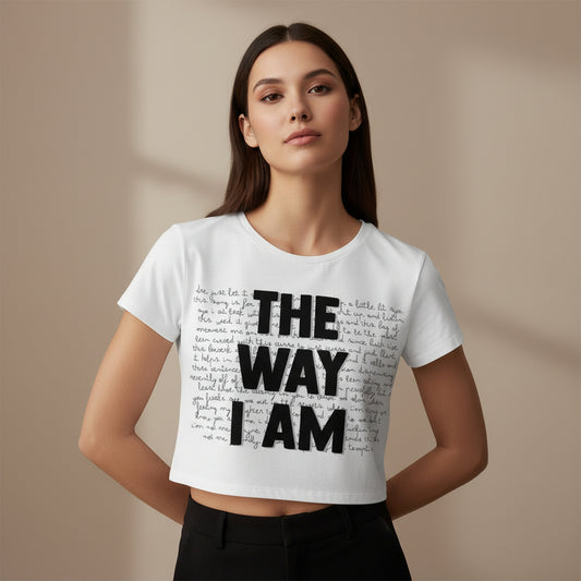 eminem the way i am crop top music band buy online united states of america usa the banyan tee tbt men women girls boys unisex Sky Blue