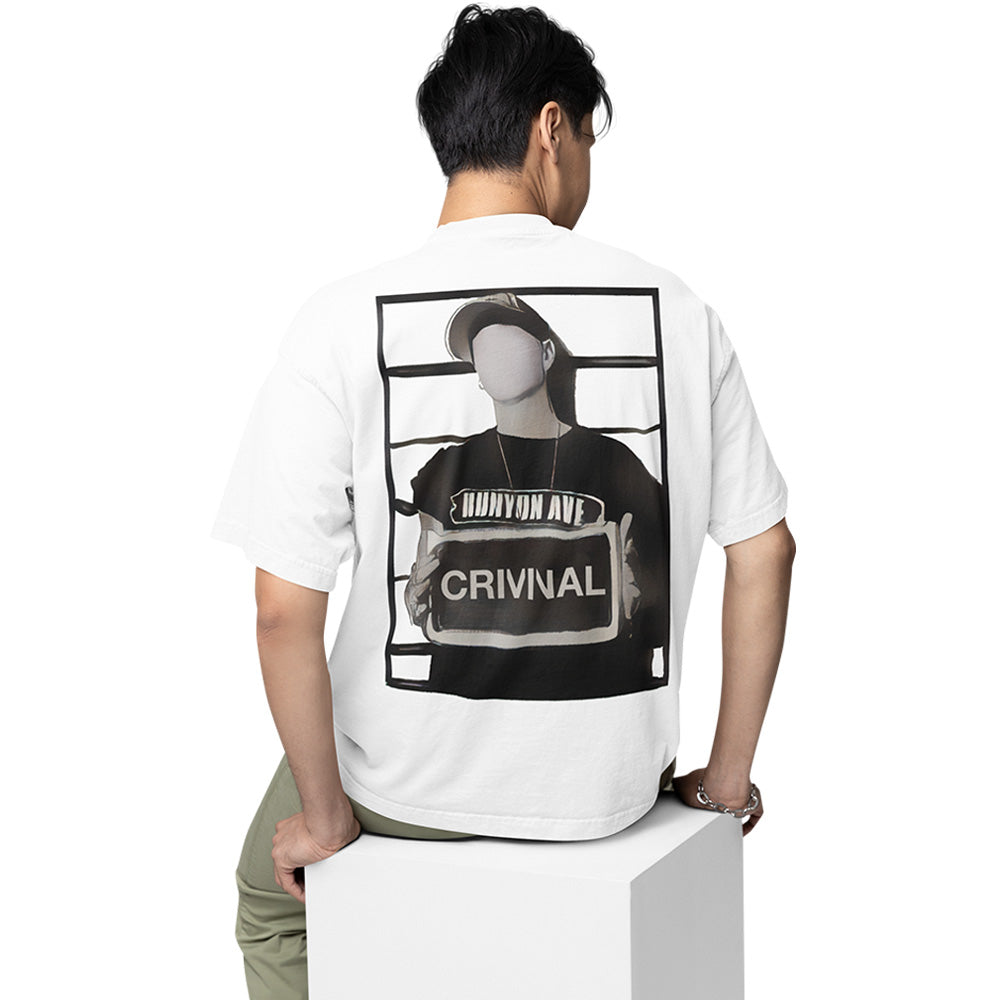 eminem oversized t shirt - criminal music t-shirt white buy online india the banyan tee tbt men women girls boys unisex