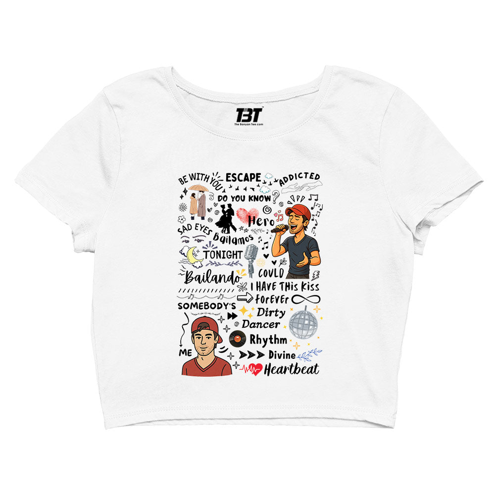 enrique the doodle escape crop top music band buy online united states usa the banyan tee tbt men women girls boys unisex s 