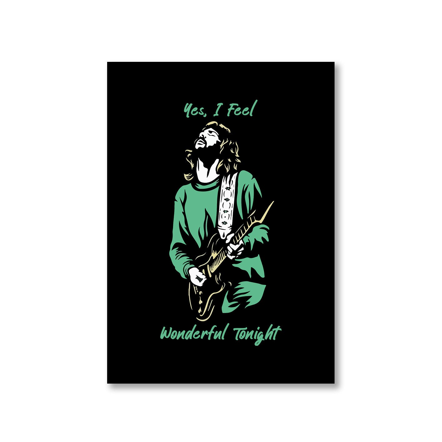 eric clapton clapton poster wall art buy online united states of america usa the banyan tee tbt a4