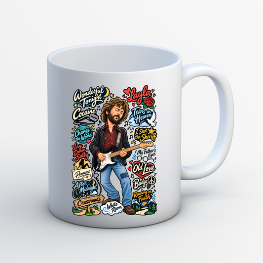 eric clapton clapton is god mug coffee ceramic music band buy online united states usa the banyan tee tbt men women girls boys unisex  