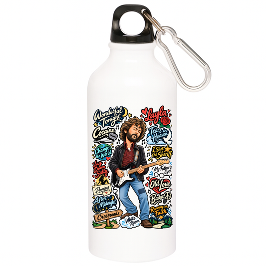 eric clapton clapton's canvas sipper steel water bottle flask gym shaker music band buy online india the banyan tee tbt men women girls boys unisex  