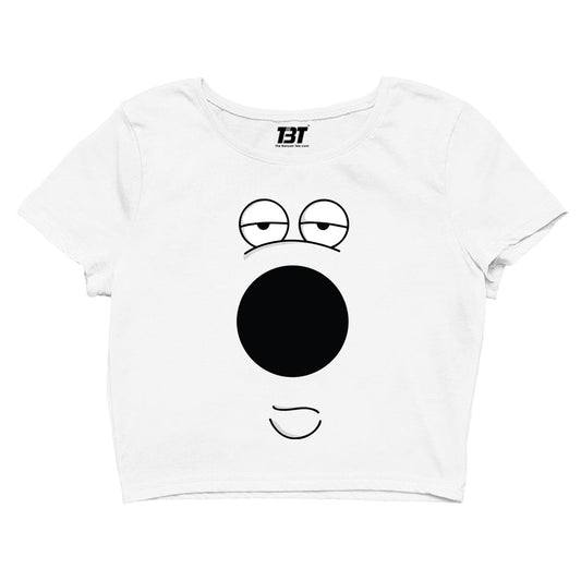 family guy brian crop top tv & movies buy online united states of america usa the banyan tee tbt men women girls boys unisex beige