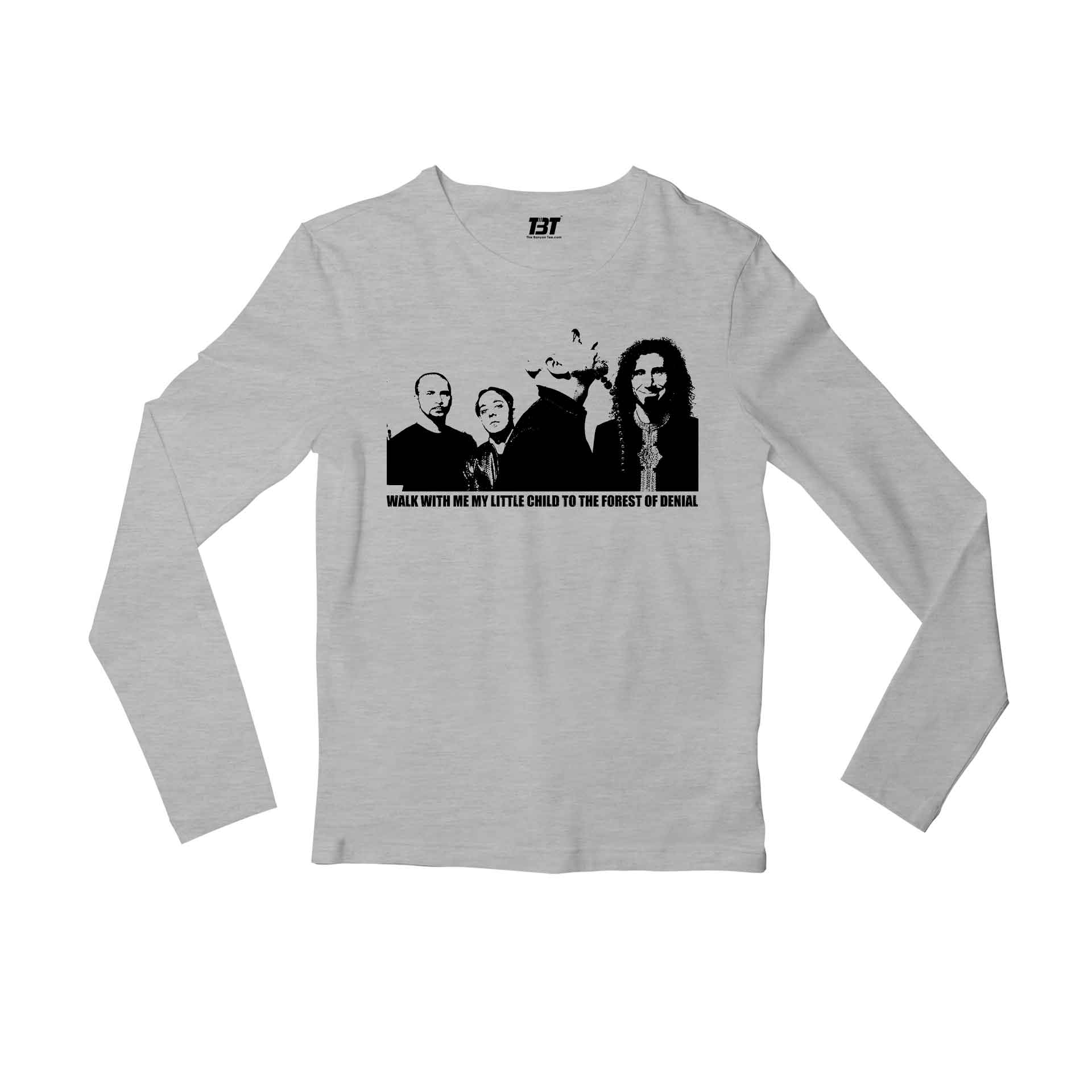 system of a down forest full sleeves long sleeves music band buy online india the banyan tee tbt men women girls boys unisex gray
