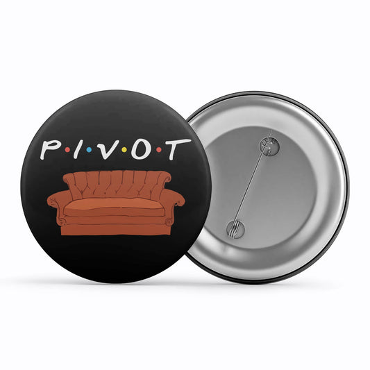 Friends Badge - Pivot Metal Pin Button The Banyan Tee TBT