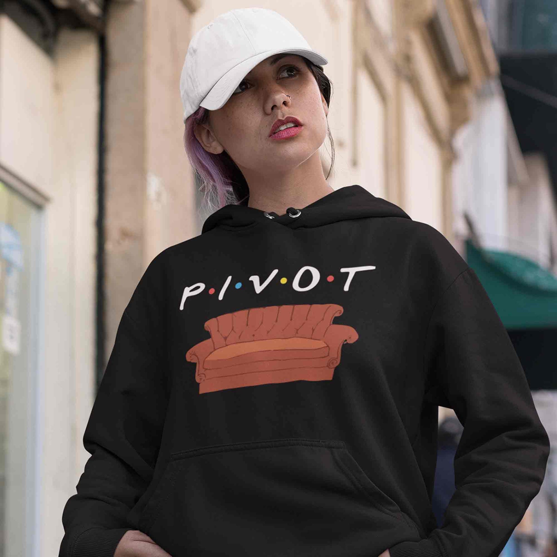 Friends Hoodie - Pivot Hoodie Hooded Sweatshirt The Banyan Tee TBT