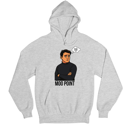 FRIENDS HOODIE HOODED SWEATSHIRT MOO POINT