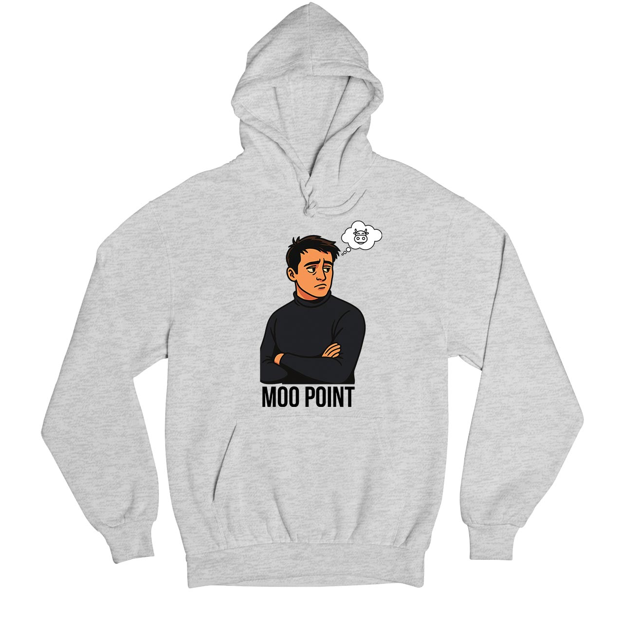 f.r.i.e.n.d.s moo point hoodie hooded sweatshirt winterwear tv & movies buy online united states usa the banyan tee tbt men women girls boys unisex baby pink