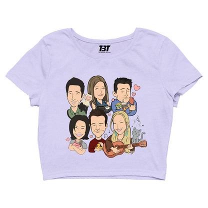 Friends Crop Top by The Banyan Tee TBT