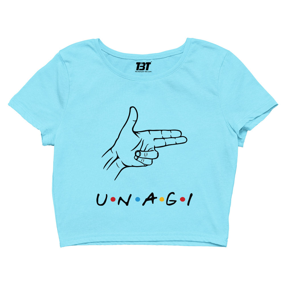 Friends Crop Top - Unagi by The Banyan Tee TBT