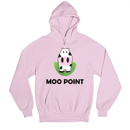 FRIENDS HOODIE HOODED SWEATSHIRT MOO POINT