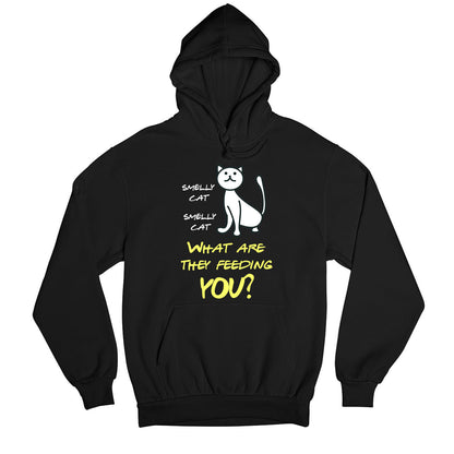 f.r.i.e.n.d.s smelly cat hoodie hooded sweatshirt winterwear tv & movies buy online united states usa the banyan tee tbt men women girls boys unisex black