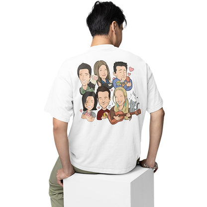 friends oversized t shirt - best friends forever tv & movies t-shirt white buy online india the banyan tee tbt men women girls boys unisex