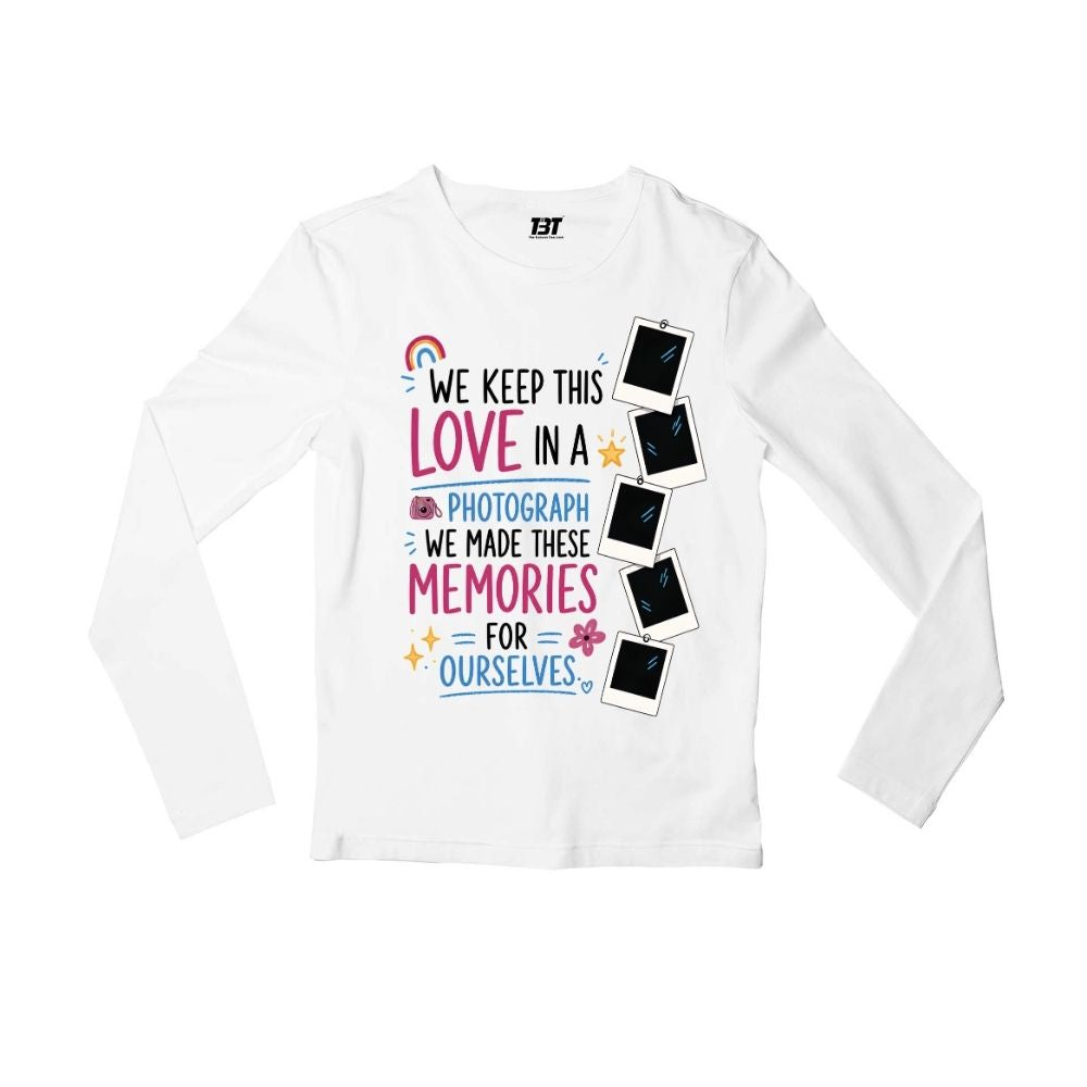 ed sheeran photograph full sleeves long sleeves music band buy online united states usa the banyan tee tbt men women girls boys unisex white 