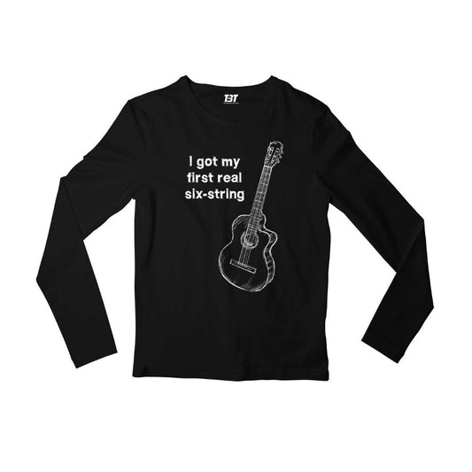 bryan adams six string full sleeves long sleeves music band buy online united states usa the banyan tee tbt men women girls boys unisex black 