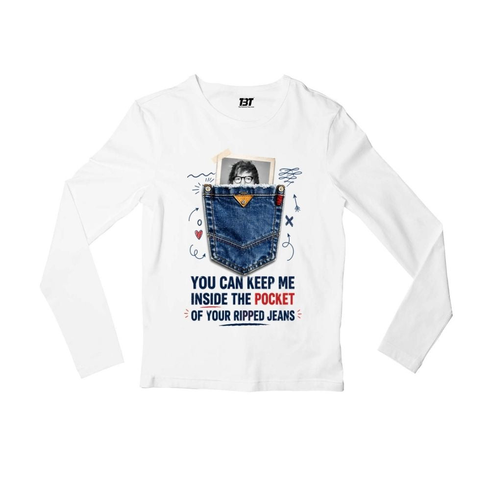 ed sheeran you can keep me full sleeves long sleeves music band buy online united states usa the banyan tee tbt men women girls boys unisex white 