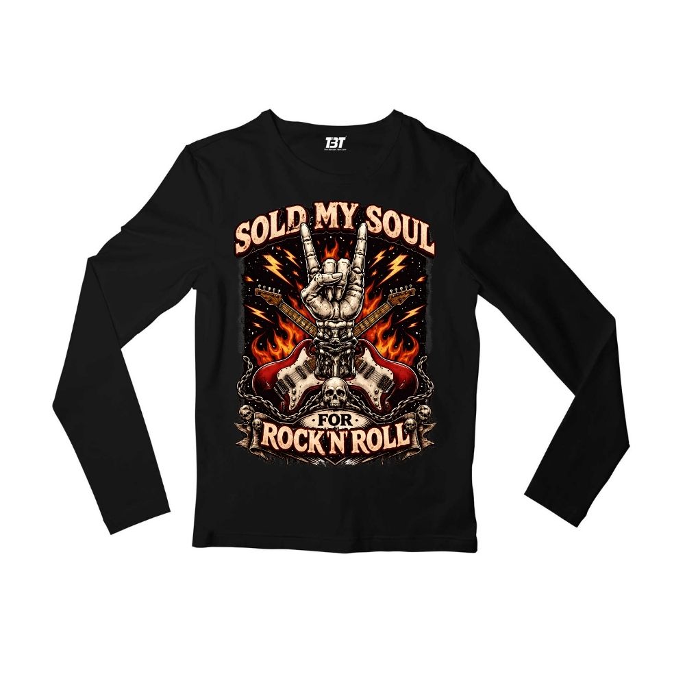 black sabbath sold my soul full sleeves long sleeves music band buy online united states usa the banyan tee tbt men women girls boys unisex black 