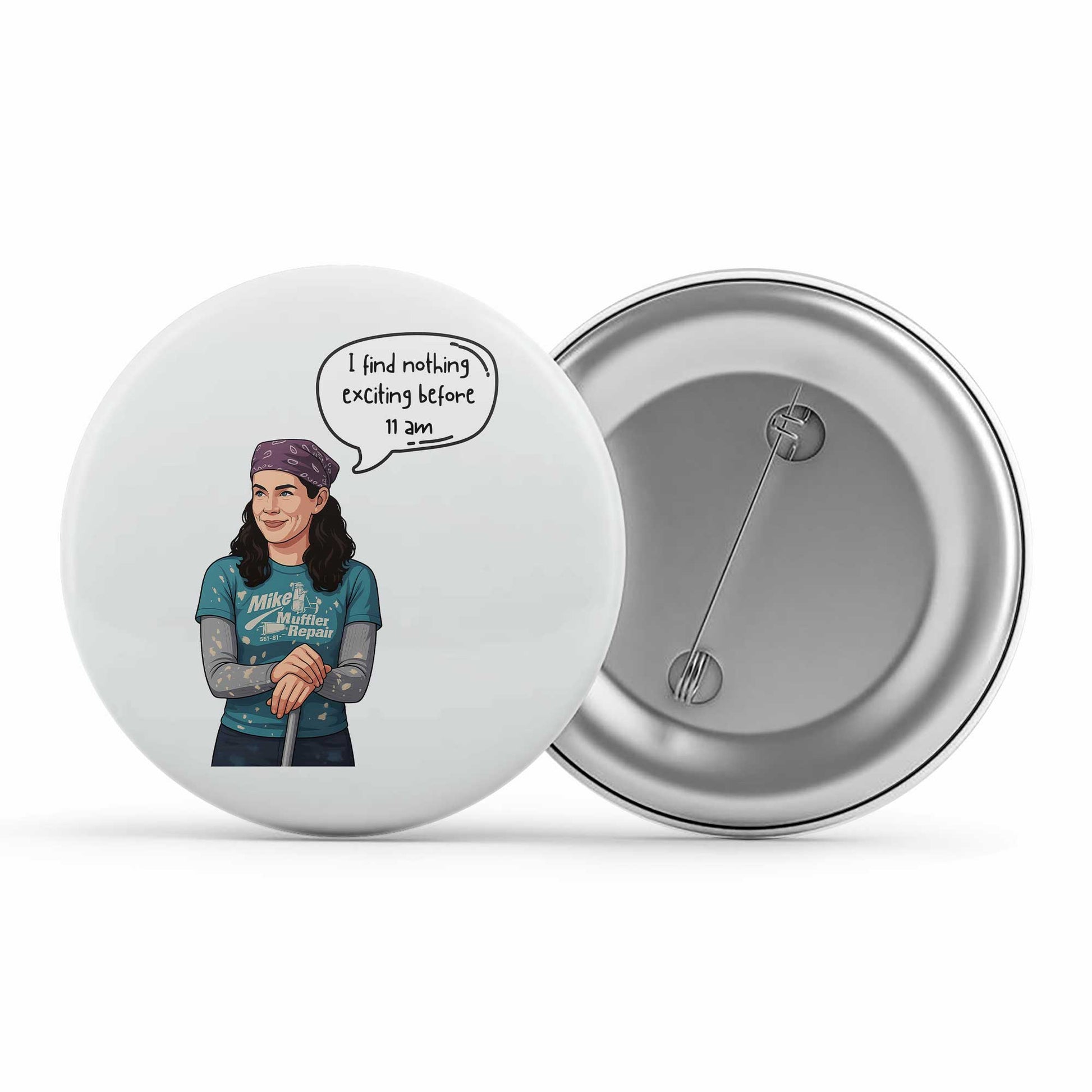 gilmore girls before 11 am badge pin button tv & movies buy online united states us the banyan tee tbt men women girls boys unisex