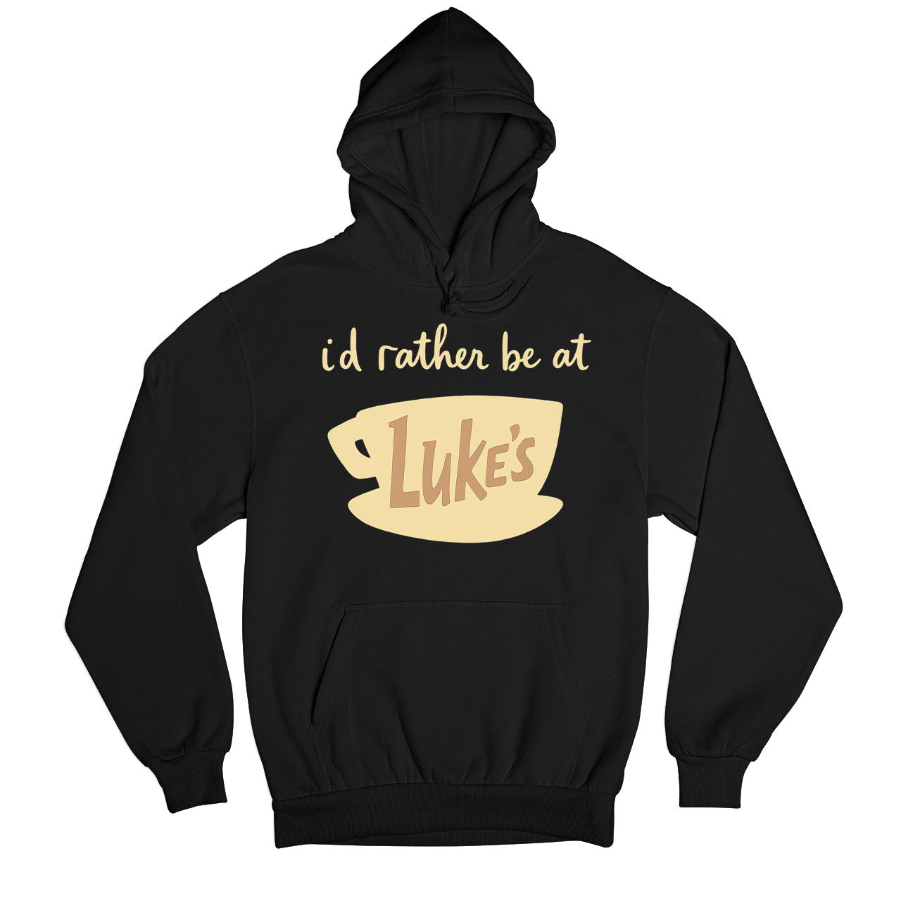 gilmore girls rather be at hoodie hooded sweatshirt winterwear tv & movies buy online united states usa the banyan tee tbt men women girls boys unisex black
