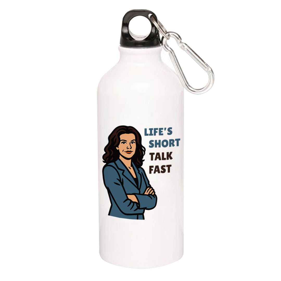 gilmore girls talk fast sipper steel water bottle flask gym shaker tv & movies buy online india the banyan tee tbt men women girls boys unisex