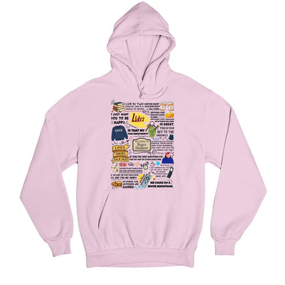 gilmore girls stars hollow doodle hoodie hooded sweatshirt winterwear tv & movies buy online united states usa the banyan tee tbt men women girls boys unisex baby pink