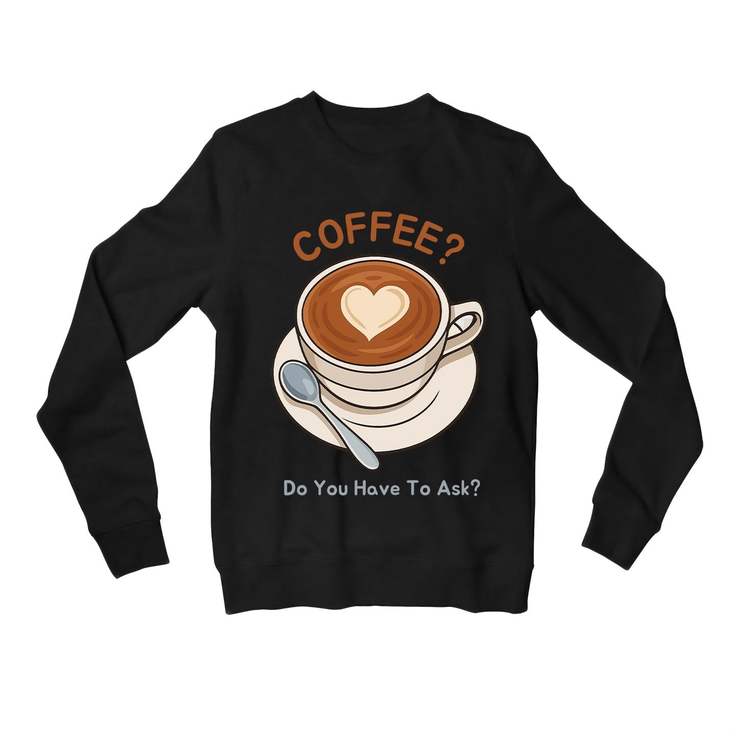gilmore girls coffee sweatshirt upper winterwear tv & movies buy online united states usa the banyan tee tbt men women girls boys unisex black