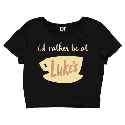 gilmore girls rather be at crop top tv & movies buy online united states of america usa the banyan tee tbt men women girls boys unisex s
