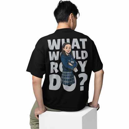 gilmore girls oversized t shirt - what would rory do tv & movies t-shirt white buy online india the banyan tee tbt men women girls boys unisex