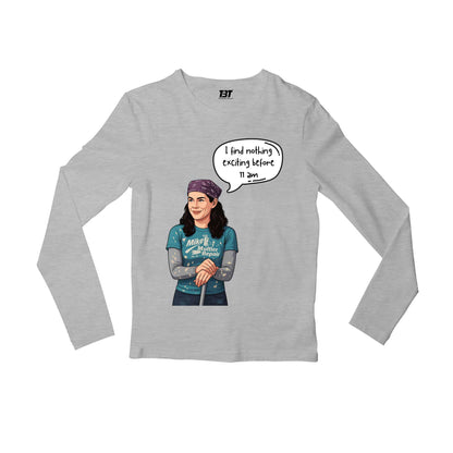 gilmore girls before 11 am full sleeves long sleeves tv & movies buy online india the banyan tee tbt men women girls boys unisex gray