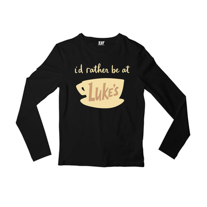 gilmore girls rather be at full sleeves long sleeves tv & movies buy online india the banyan tee tbt men women girls boys unisex black