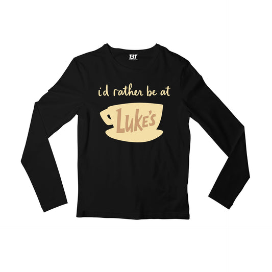 gilmore girls rather be at full sleeves long sleeves tv & movies buy online india the banyan tee tbt men women girls boys unisex black