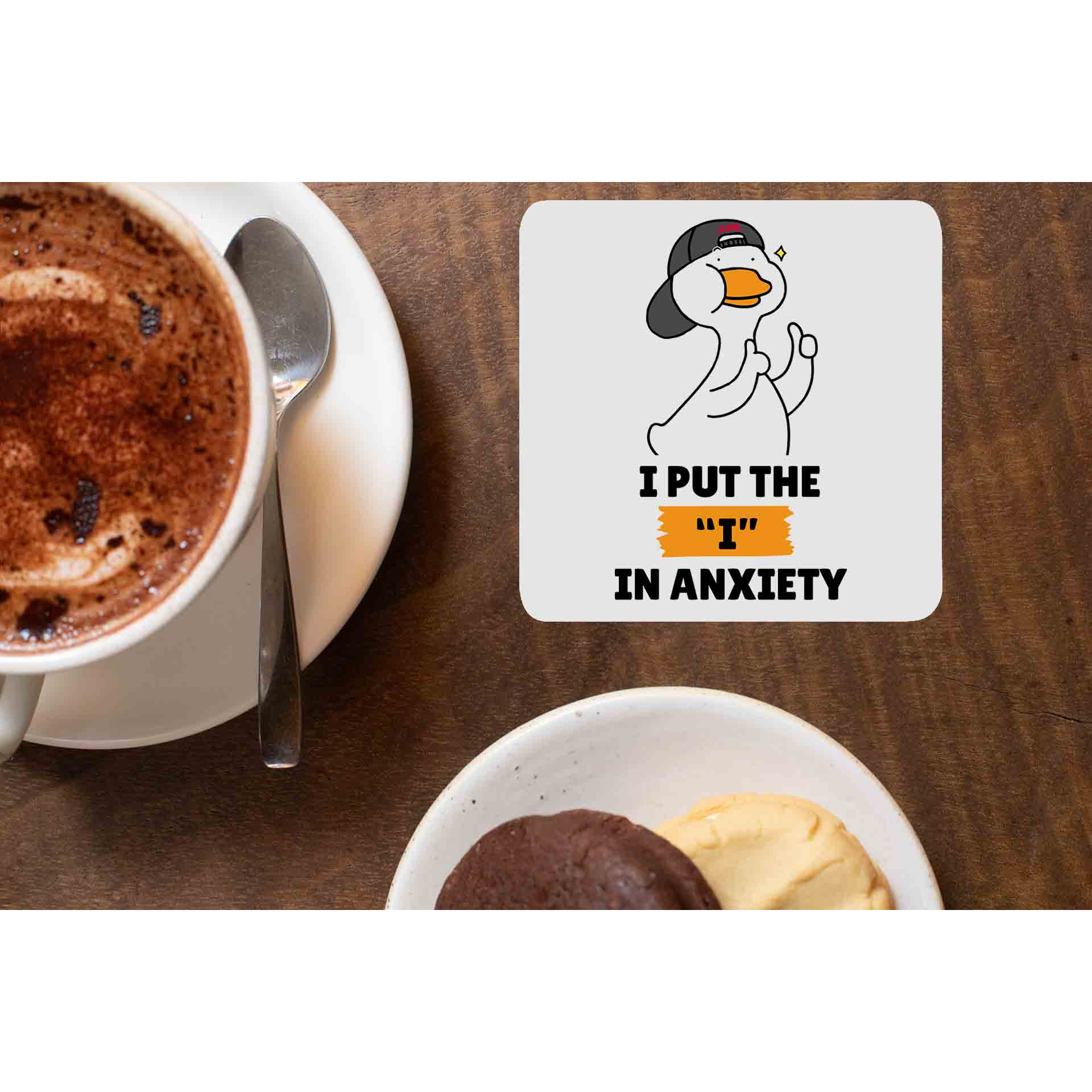 printed i in anxiety coasters wooden table cups indian printed graphic stylish buy online india the banyan tee tbt men women girls boys unisex