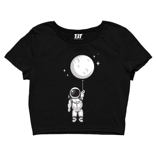 printed moon balloon crop top printed graphic stylish buy online united states of america usa the banyan tee tbt men women girls boys unisex s