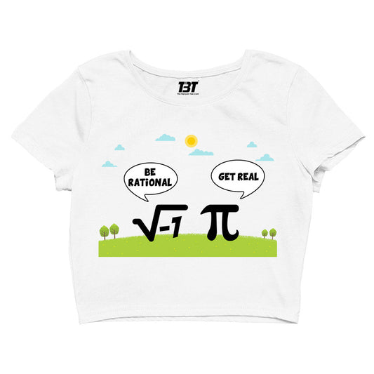 printed be rational crop top printed graphic stylish buy online united states of america usa the banyan tee tbt men women girls boys unisex s