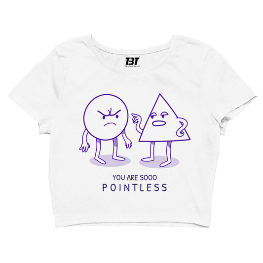 printed pointless crop top printed graphic stylish buy online united states of america usa the banyan tee tbt men women girls boys unisex s