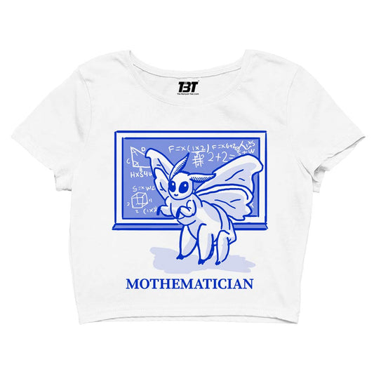 printed mothematician crop top printed graphic stylish buy online united states of america usa the banyan tee tbt men women girls boys unisex s