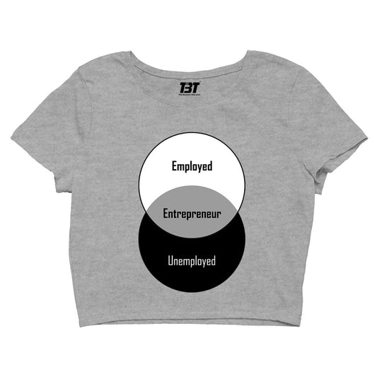 printed the grey area crop top printed graphic stylish buy online united states of america usa the banyan tee tbt men women girls boys unisex s