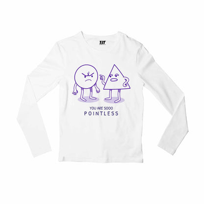 printed pointless full sleeves long sleeves printed graphic stylish buy online india the banyan tee tbt men women girls boys unisex white