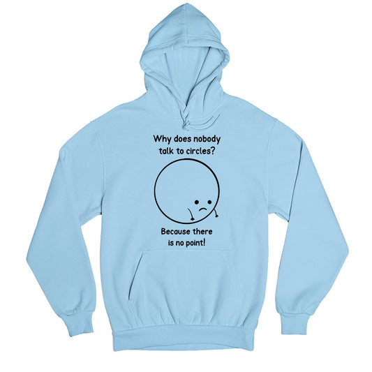 printed there's no point hoodie hooded sweatshirt winterwear printed graphic stylish buy online united states usa the banyan tee tbt men women girls boys unisex baby blue