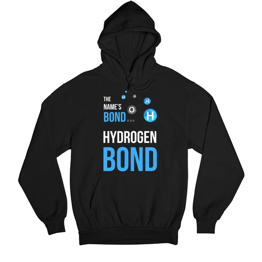 printed hydrogen bond hoodie hooded sweatshirt winterwear printed graphic stylish buy online united states usa the banyan tee tbt men women girls boys unisex black
