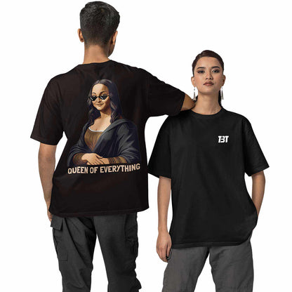 graphic printed oversized t shirt - of everything black buy online india the banyan tee tbt men women girls boys unisex
