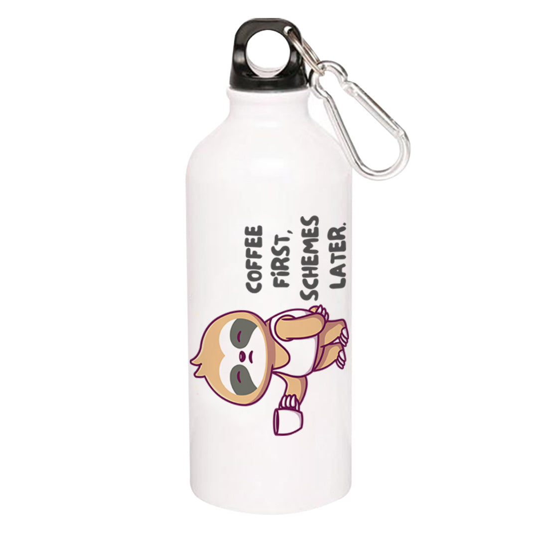 printed coffee first sipper steel water bottle flask gym shaker printed graphic stylish buy online india the banyan tee tbt men women girls boys unisex