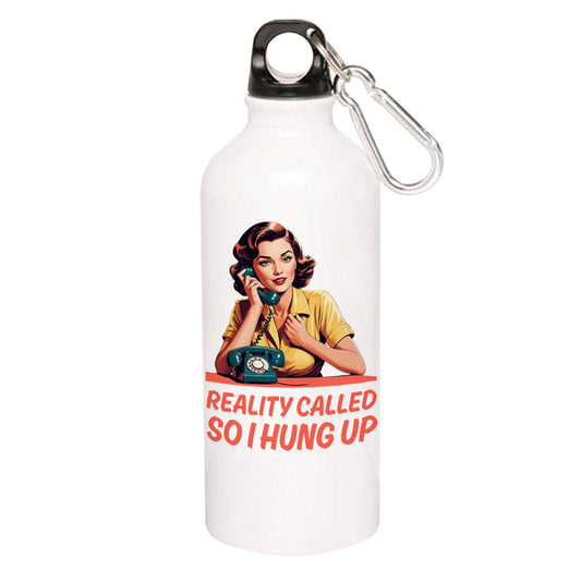 printed reality called sipper steel water bottle flask gym shaker printed graphic stylish buy online india the banyan tee tbt men women girls boys unisex