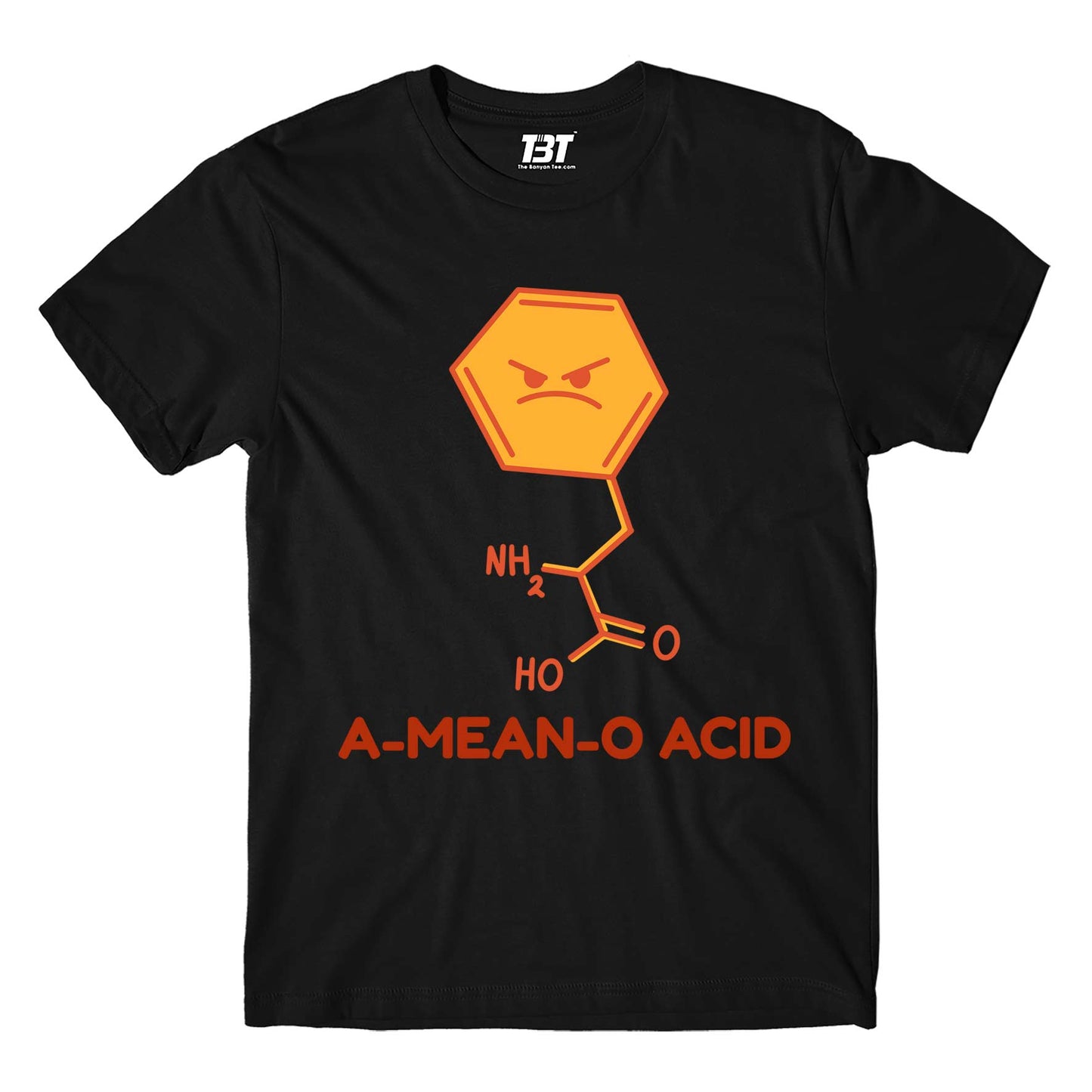 printed a mean o acid t-shirt printed graphic stylish buy online united states of america usa the banyan tee tbt men women girls boys unisex black